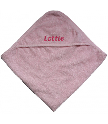 Personalised Embroidered Children's Towel Set - Girls