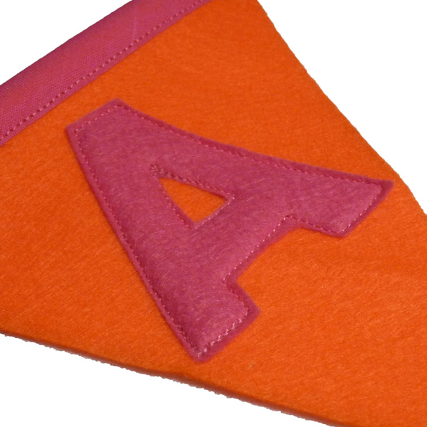 Personalised Felt Bunting - Bright and colourful custom gift