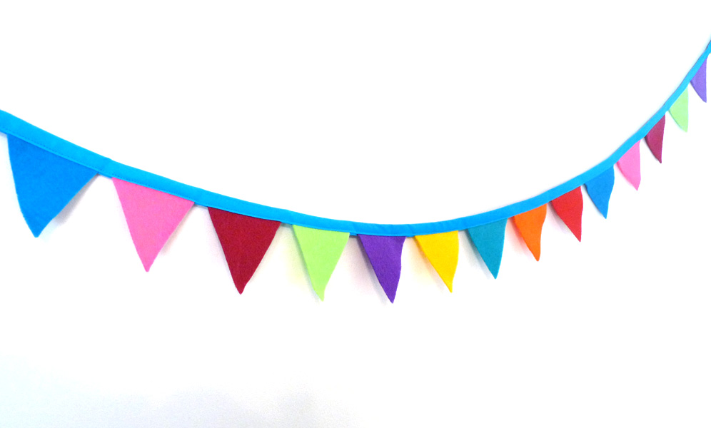 Mini Felt Bunting