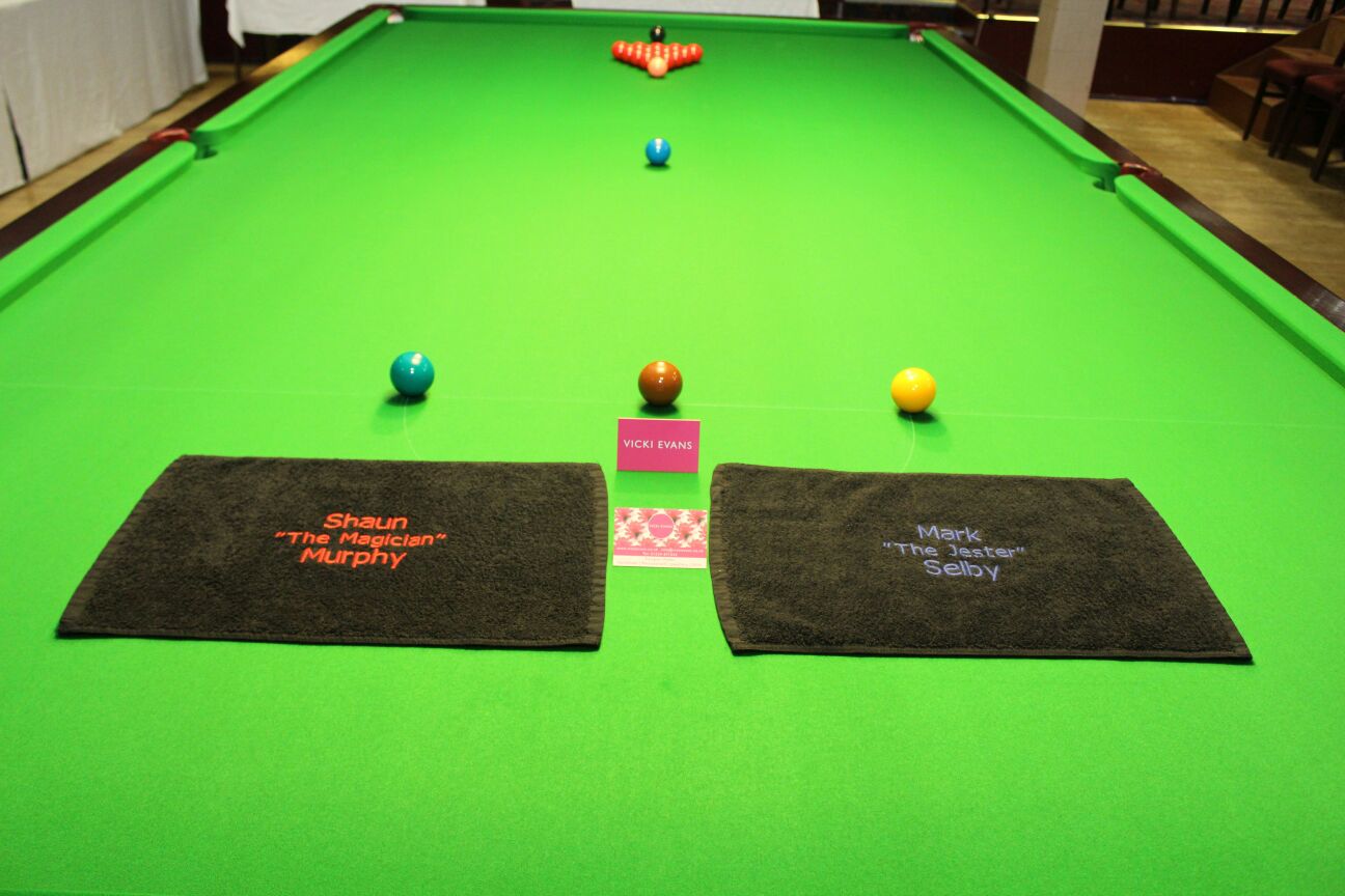 SNOOKER CUE TOWELS PERSONALISED CUSTOM GIFT POOL SNOOKER GOLF TENNIS